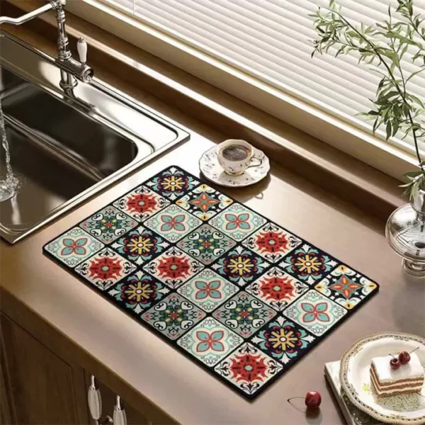 Kitchen Essentials—Absorbent & Water-Controlled Placemat