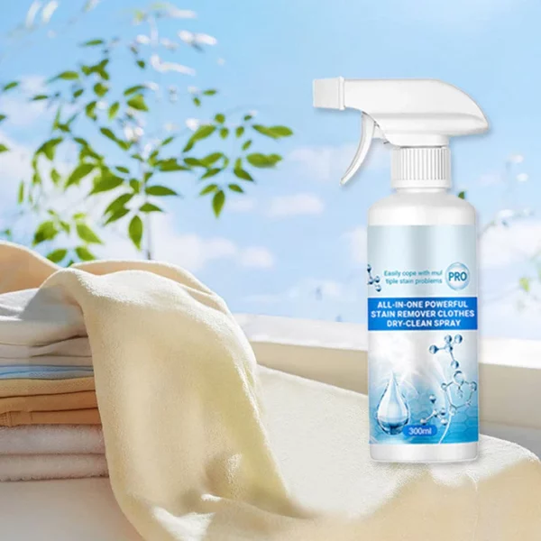 All-in-One Powerful Stain Remover Clothes Dry-Clean Spray