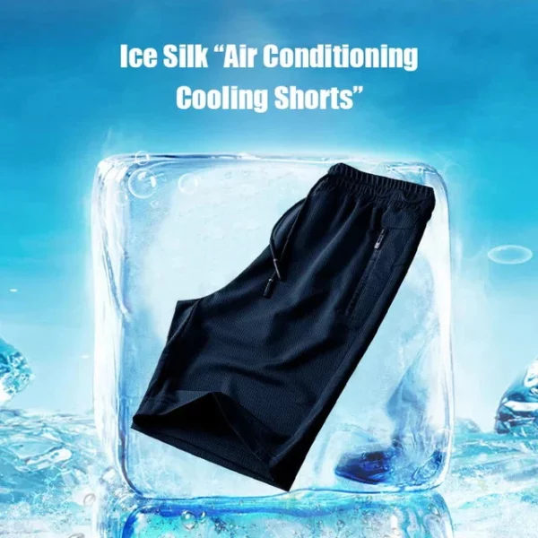 Men’s Ice Silk Casual Shorts