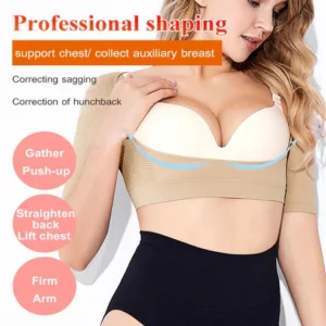 Arm & Back Targeting Open Bust Shapewear