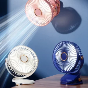 Rechargeable Clip-On Hanging Desk Air Conditioning Fan