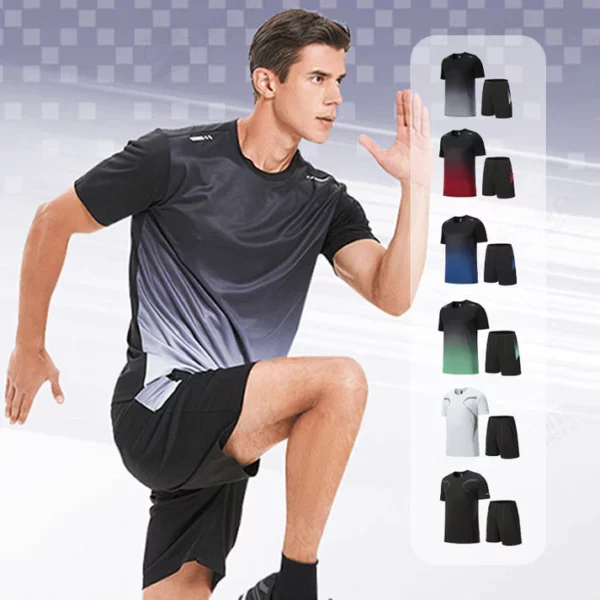 Men’s Loose-Fit Quick-Drying Athletic T-Shirt