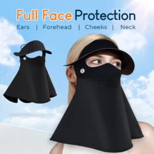 Ice Silk Vinyl Full Face Sunscreen Mask