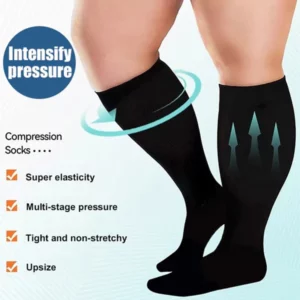 Plus Size Super Stretch Compression Socks