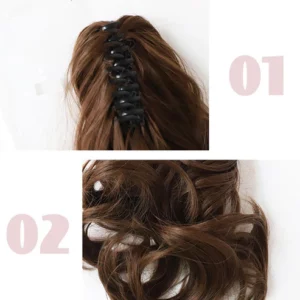 Clip-on Wavy Ponytail Extension