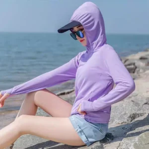 Women's Summer Ice Silk Sun Protection Clothes