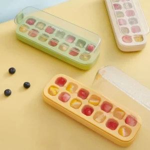 Silicone Ice Cube Trays for Ice Storage and Making