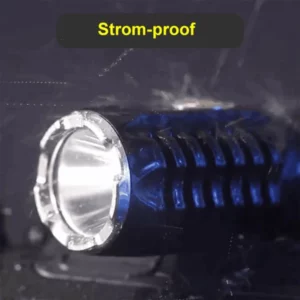 6000LM Waterproof Flashlight Built in Battery USB Charging