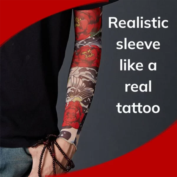 Anti-UV Ice Silk Tatoo Sleeve