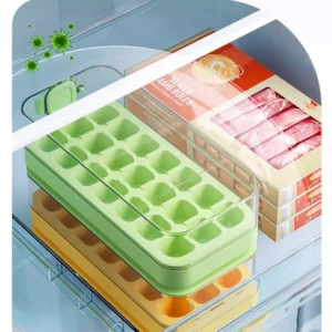 Silicone Ice Cube Trays for Ice Storage and Making