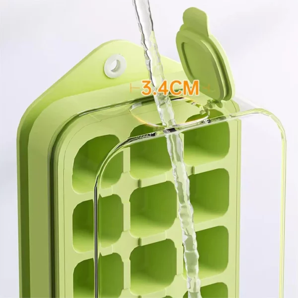 Silicone Ice Cube Trays for Ice Storage and Making