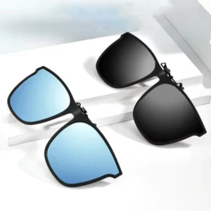 New Polarized Clip-on Flip Up Sunglasses