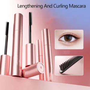 Lengthening and curling long-lasting mascara