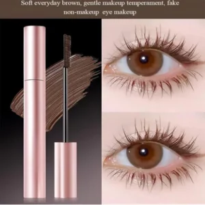 Lengthening and curling long-lasting mascara