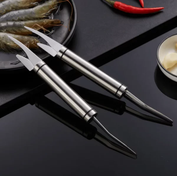 5 in 1 multifunctional shrimp line fish maw knife