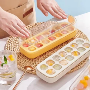 Silicone Ice Cube Trays for Ice Storage and Making