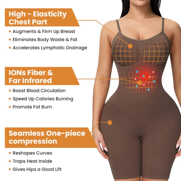 lonFiberFar Infrared Backless Shapewear