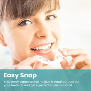 QuickSmile Adjustable Snap Dentures