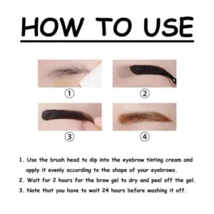 Peel Off Tattoo Eyebrow Gel Tint