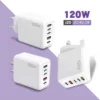 120W Fast Charger with 5 Ports