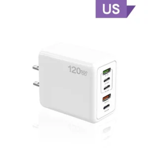 120W Fast Charger with 5 Ports