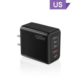 120W Fast Charger with 5 Ports