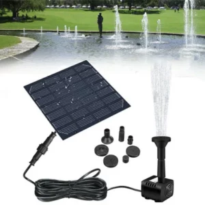 Outdoor Solar Fountain Water Pump Set for Garden