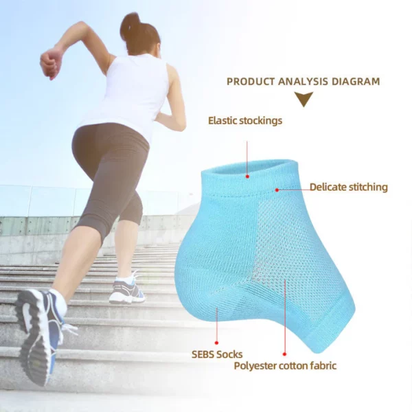 Breathable Invisible Height Increase Socks