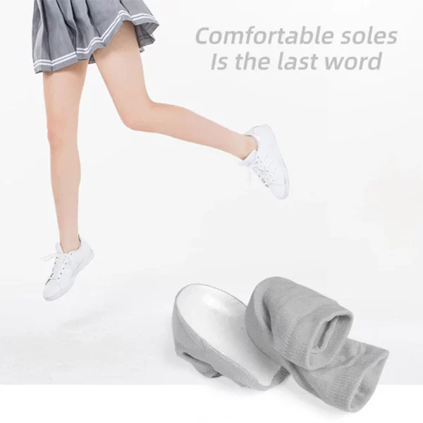 Breathable Invisible Height Increase Socks