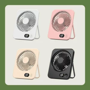 Rechargeable Compact Desktop Fan