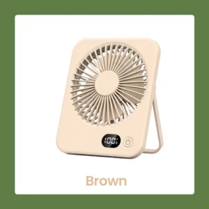 Rechargeable Compact Desktop Fan