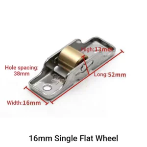 Sliding Door Rollers Metal Wheel Bearing