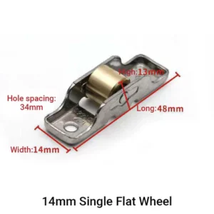 Sliding Door Rollers Metal Wheel Bearing