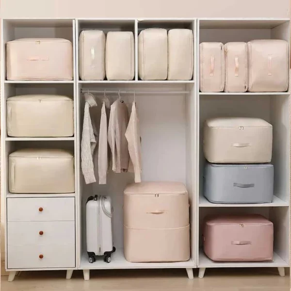 Closet Helper—Ultra Space-Saving Self-Compression Organizer