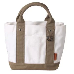 Large Capacity Multi-compartment Tote Canvas Bag