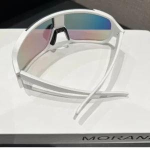 2024 New Large Frame Dazzle Color Windproof Sunscreen Sports Sunglasses