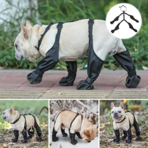 Adjustable Connected Dog Boots - Ultimate Paw Protection