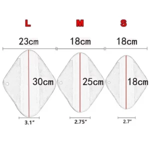 S (18*18cm) M(18*25cm) L(23*30cm)