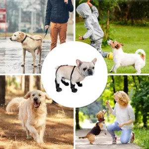 Adjustable Connected Dog Boots - Ultimate Paw Protection