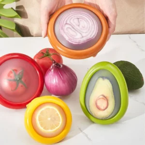 Silicone fruit storage box