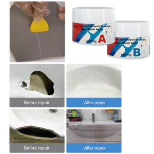 Cracked and Chipped Ceramic Tiles Repair Agent