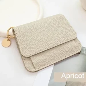 Vintage Solid Color Multi-Layer Mini Wallet