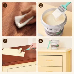 Multipurpose Wood Paint & Primer for Cabinet Refinishing