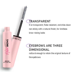 Clear Waterproof Brow Styling Gel