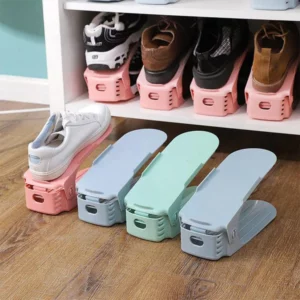 Double Layer Free Standing Shoe Rack (6pcs)