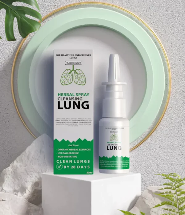 CLEARANCE SALE - Organic Herbal Lung Cleanse Repair Nasal Spray