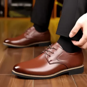 Men's Solid Semi-formal Shoes