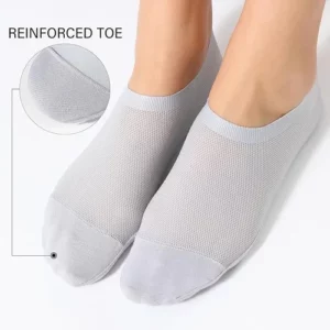 Ultra Thin Liner Socks Non Slip ComBed Cotton No Show Socks