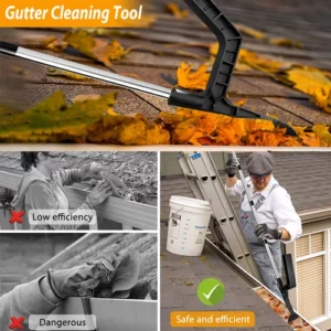 Multi-functional Gutter Cleaning Tool