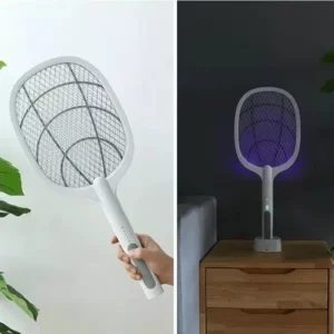 2-in-1 Electric Swatter & Night Mosquito Killing Lamp